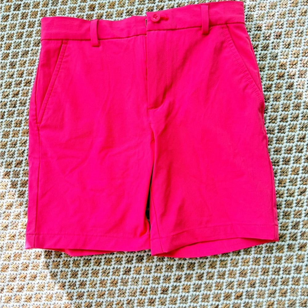 Vineyard Vines Women's Bright Pink Bermuda Shorts